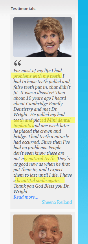 testimonial - How Lashley Family Dentistry Can Get the Love They Deserve (from Google)