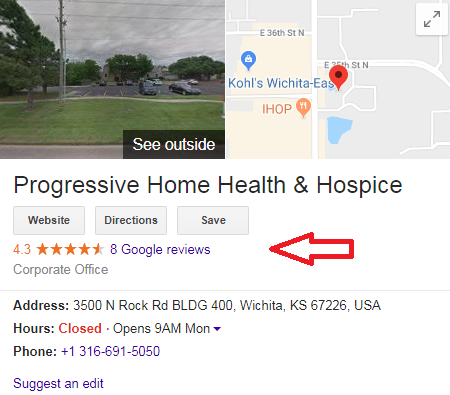 13 10 - Step-by-step guide to increase the website traffic, online visibility and Google rankings for Progressive Hospice