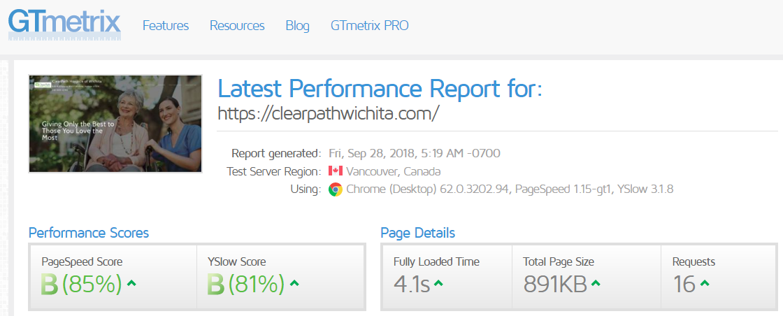 13 8 - Step-by-step guide to increase the website traffic, online visibility and Google rankings for ClearPath Hospice