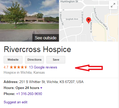 14 9 - Step-by-step guide to increase the website traffic, online visibility and Google rankings for Rivercross Hospice