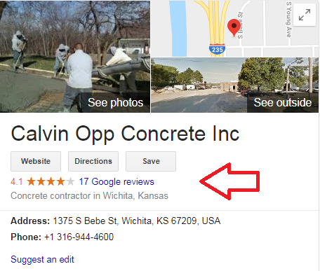 23 4 - Step-by-step guide to increase the website traffic, online visibility and Google rankings for Calvin Opp Concrete