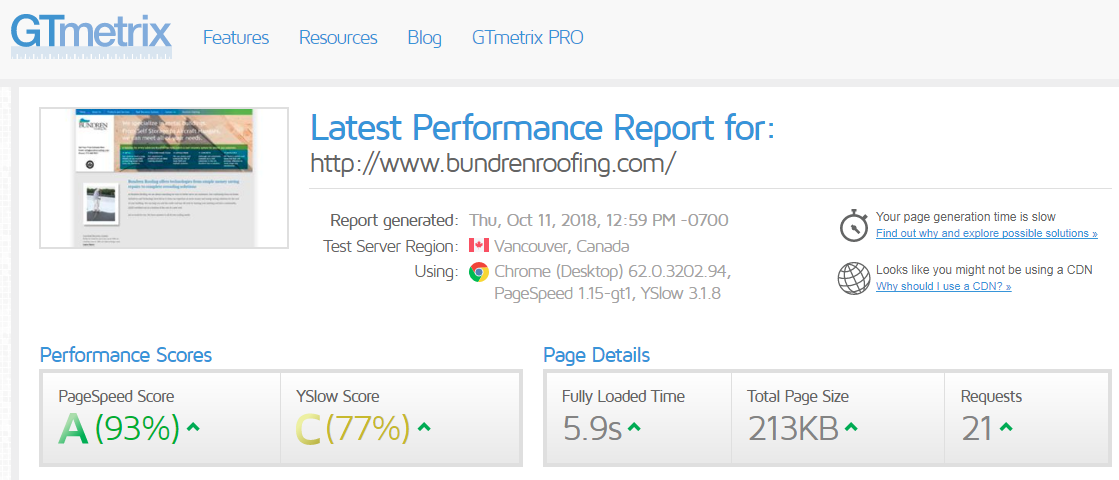 26 - Step-by-step guide to increase the website traffic, online visibility and Google rankings for Bundren Roofing