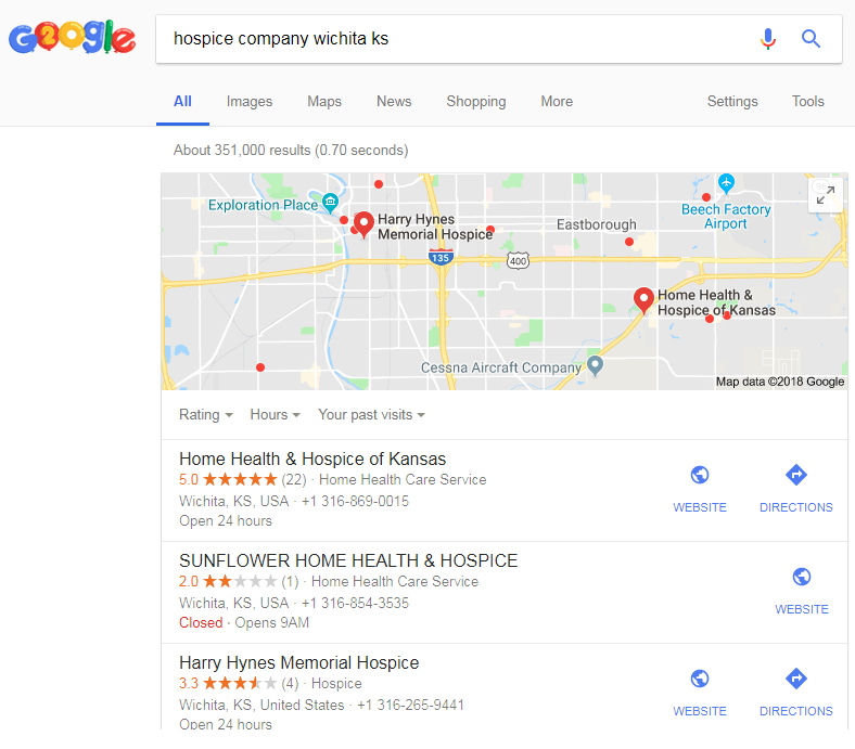 featured 1 - Step-by-step guide to increase the website traffic, online visibility and Google rankings for Serenity Hospice