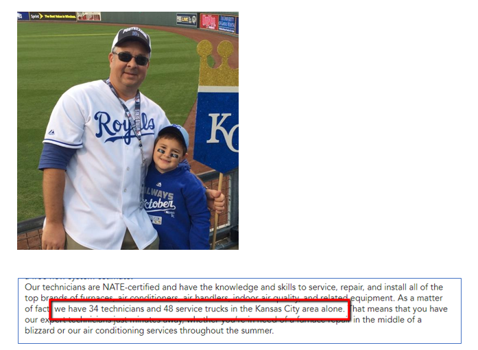 Who has the BEST (and worst) HVAC website in KC? Screenshot 4 - Who has the BEST (and worst) HVAC website in KC?