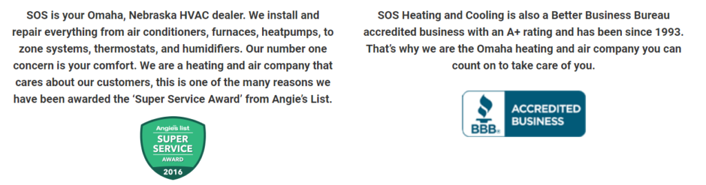 WEB SOS trust 1024x269 - Are you tired of seeing another Omaha HVAC company at the top of Google?