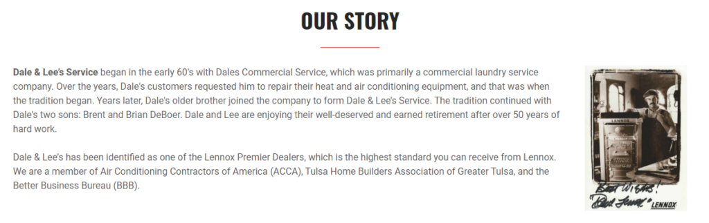 TELL Dale STORY 1024x323 - Best HVAC Companies in Tulsa, OK