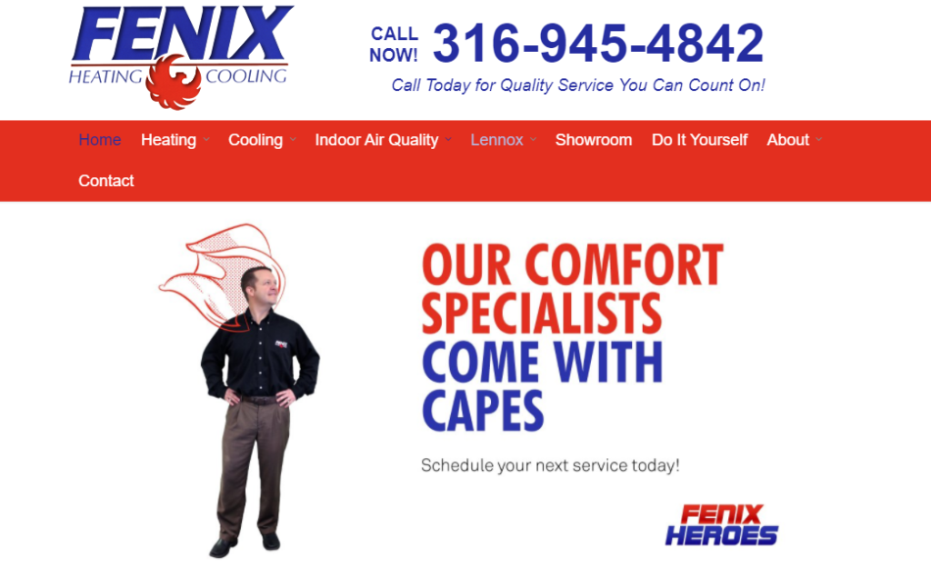 Fenix home 1024x624 - The Only 3 Things your Website Needs to Be Successful
